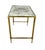 Mid Century Brass Nesting Tables in Maison Jansen Style For Sale - Image 9 of 11