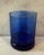 1990s Set of 6 Vintage Anchor Hocking Essex Cobalt Blue Lowball Glasses For Sale In Austin - Image 6 of 12