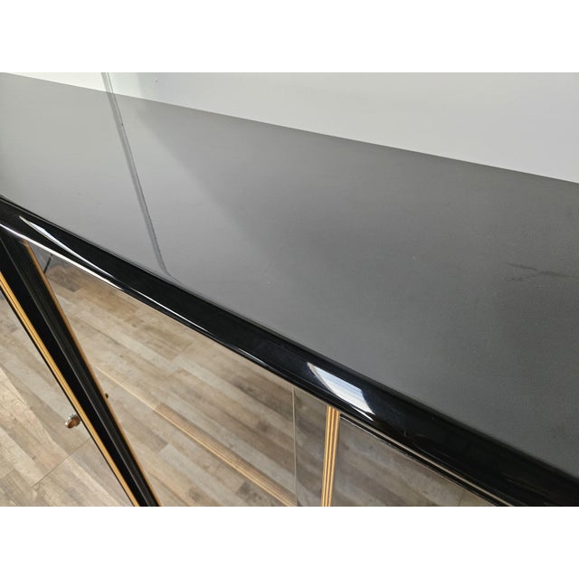Sideboard in Lacquered Wood with Illuminated Compartment by Pierre Cardin, 1970 For Sale - Image 6 of 18