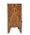 Brown English Burr Walnut Bow Front Chest of Drawers circa 1870 with Bookmatch Veneer For Sale - Image 8 of 9