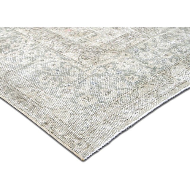 Transitional 1960s Turkish Oushak Rug For Sale - Image 3 of 6