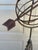 Brown Vintage English Country Classical Wrought Iron Garden Armillary Sundial on Stand For Sale - Image 8 of 12