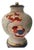 Vintage Frederick Cooper table lamp // colorful floral on a beautiful taupe background // accent lamp // designer lamp For Sale