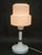 Opaline Glass and Brass Table Lamp from Drukov, Czechoslovakia, 1970s For Sale - Image 9 of 10