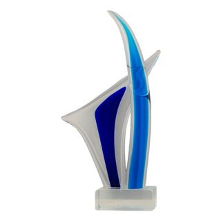 Murano Glass Sculpture from Stefano Toso, 1980 For Sale
