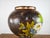 Brown Ceramic Vase with Floral Decorations, 1990 For Sale - Image 15 of 17