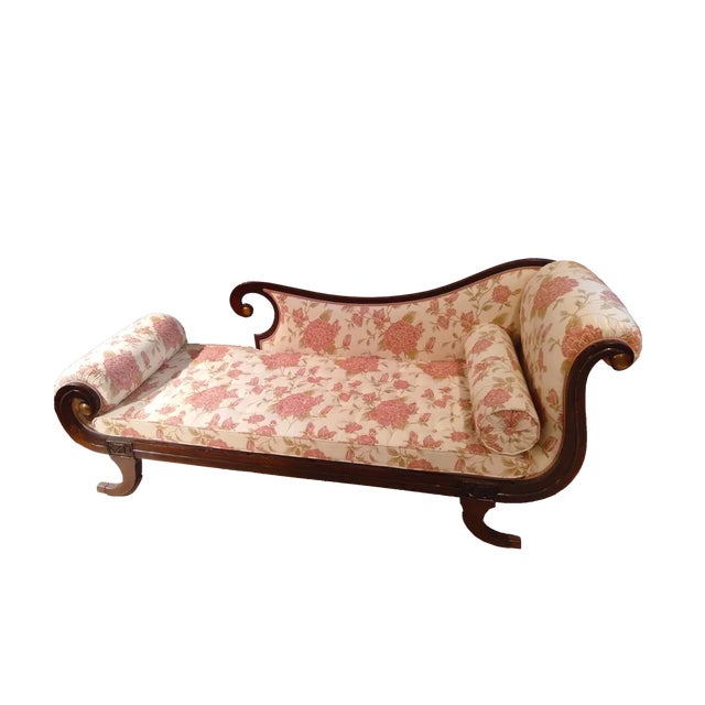 Upholstery recent and in excellent condition, reversible backing.