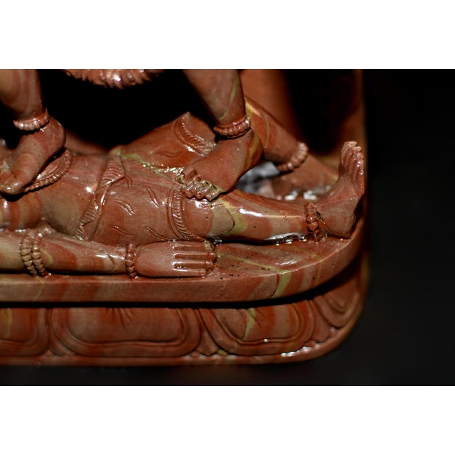 Stone Indian Goddess Kali Finely Carved For Sale - Image 17 of 18