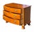 Chippendale Antique Chippendale Connecticut River Valley Cherry Bowfront Bachelor's Chest For Sale - Image 3 of 12