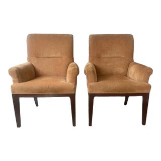Baker Furniture Arm Chairs-A Pair For Sale