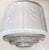 1930s Machine Age Art Deco Skyscraper Milk Glass Pendant Shade For Sale In Cleveland - Image 6 of 9