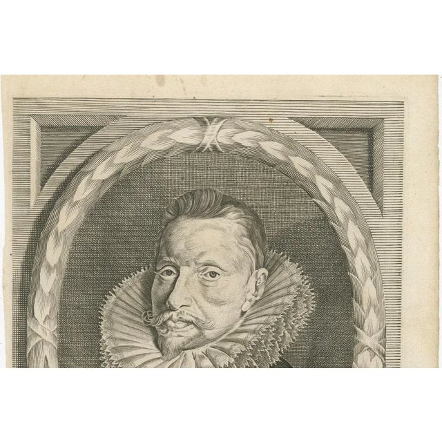 Antique Portrait Alexander Farnese – Spanish Netherlands Governor, c. 1750 This finely executed 18th-century etching...