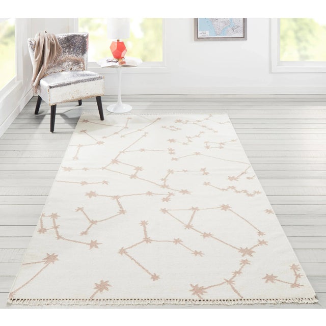 Textile Novogratz by Momeni Jem Stella in Ivory Rug - 4'X6' For Sale - Image 7 of 8
