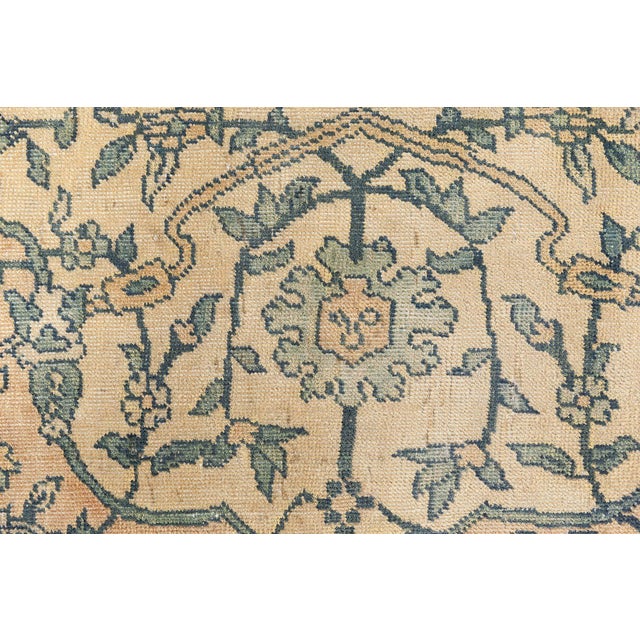 Authentic Early 20th Century Indian Handmade Rug For Sale - Image 4 of 13