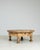 1970s 1970-1979 France Weathered Honey Oak Carved Oak Coffee Table For Sale - Image 5 of 10