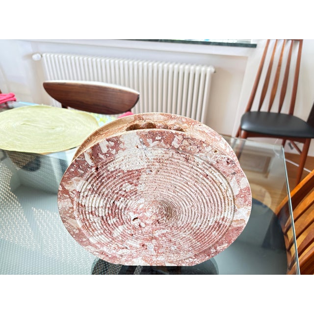 Large Rapolano Travertine Vase from Cerri, Italy, 1970 For Sale - Image 10 of 10