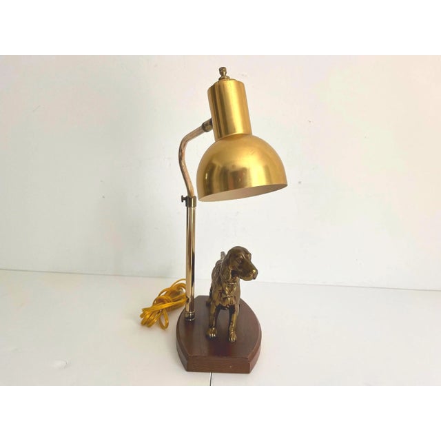 1960s Retriever Dog Desk Lamp For Sale - Image 11 of 17