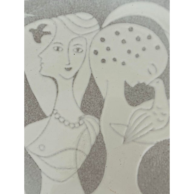 Mid-Century Modern 1950s Ceramic Bowls by Anna-Lisa Thomson for Upsala-Ekeby Ceramics- Set of Two For Sale - Image 3 of 10