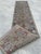 Gray Mamluk Runner Rug, Hand-Knotted Wool, Medallion, 3x12, Teal & Gold For Sale - Image 8 of 12