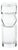 Renata 11-Inch Tall Clear Crystal Pillar Candle Holder For Sale