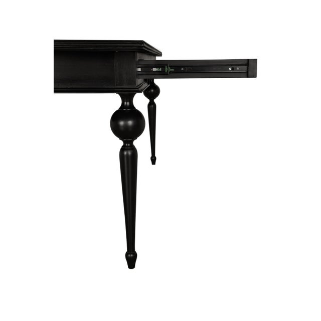 Not Yet Made - Made To Order NOIR Kingsley Partner Desk For Sale - Image 5 of 6