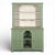 Vintage Rustic Pine Buffet For Sale