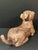Vintage Carved Solid Wood Dog Sculpture For Sale - Image 9 of 9