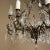 Valencia Crystal & Brass Chandelier For Sale - Image 10 of 13