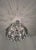 Mid-Century Modern Chrome and Smoked Glass Chandelier, Emi Poljcane/ 1970s For Sale - Image 9 of 11