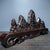 Vintage Chinese Ebony Wood Brush Rest / Mountain Form Display Stand - 26cm For Sale - Image 9 of 9