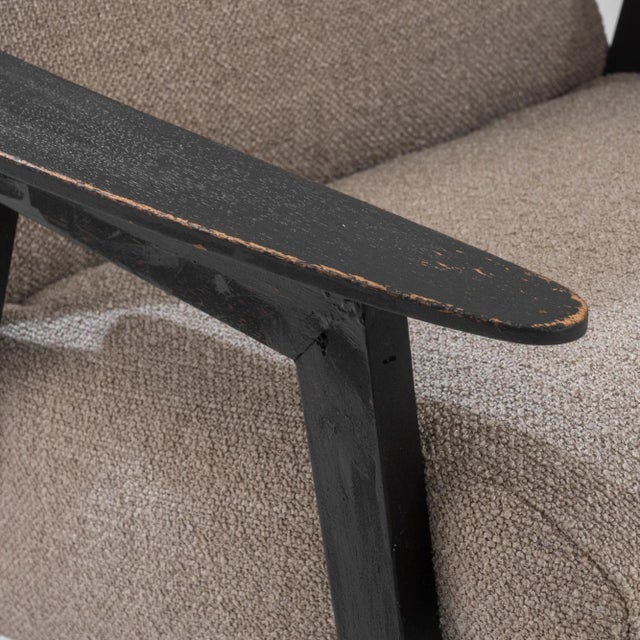 Wood 1960s Czech Modernist Armchairs, a Pair For Sale - Image 7 of 13