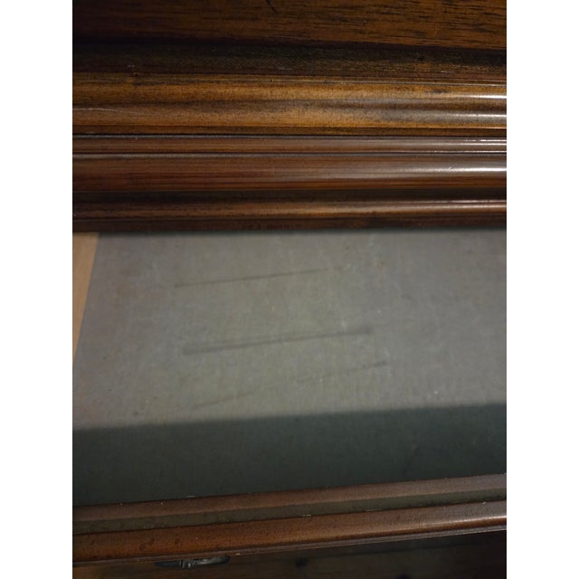 Traditional Broken Pedument China Cabinet For Sale - Image 13 of 13