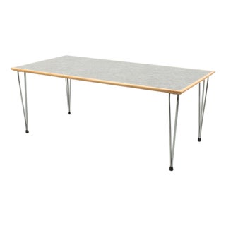 Vintage Birch Dining Table For Sale