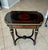 French Antique 19th-Century French Napoleon III Work or Vanity Side Table For Sale - Image 3 of 18