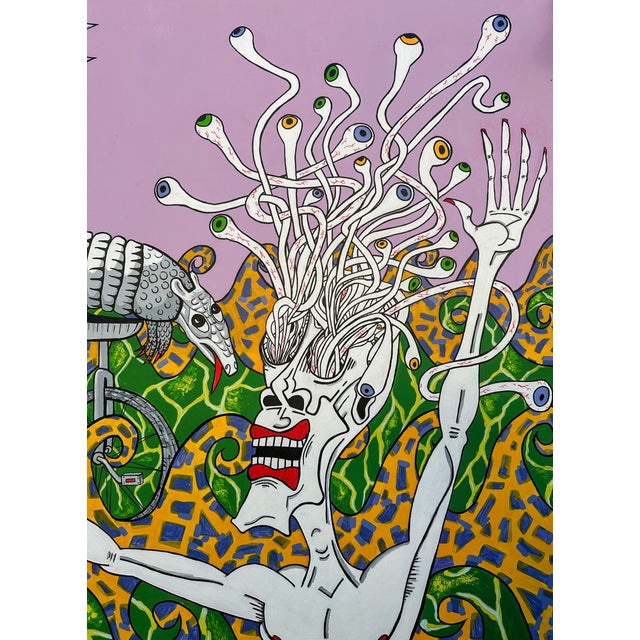 Monumental Triptych “Mal De Mer” by Sableshift, 2026 (11' W X 8' H Original Painting) For Sale - Image 12 of 15