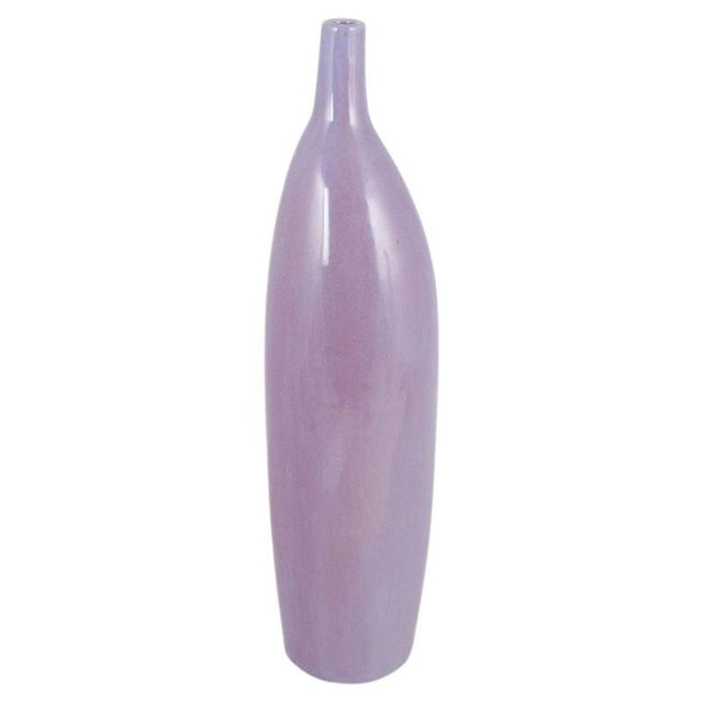 1980s European Sculptural Studio Pottery Ceramic Vase, 1980s For Sale - Image 5 of 5