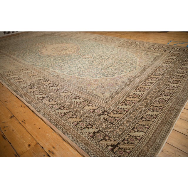 Vintage Distressed Sivas Carpet - 8'2" x 14'4" For Sale - Image 9 of 13