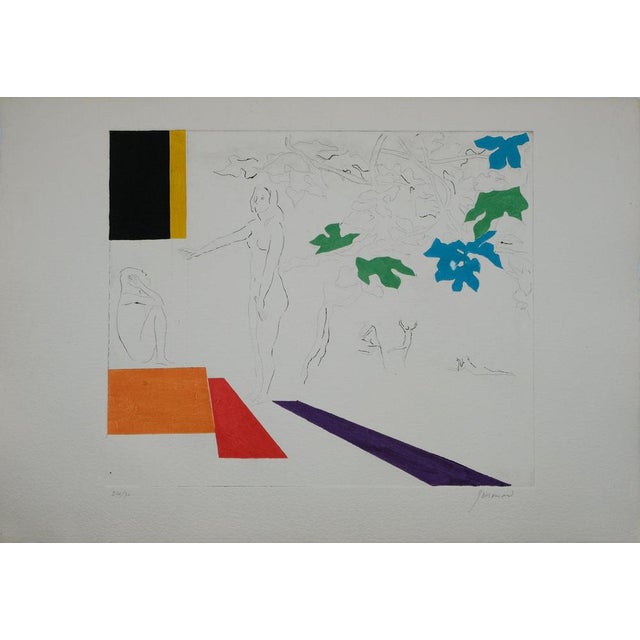 Paul Guiramand, Hommage à Matisse, Etching For Sale - Image 10 of 10