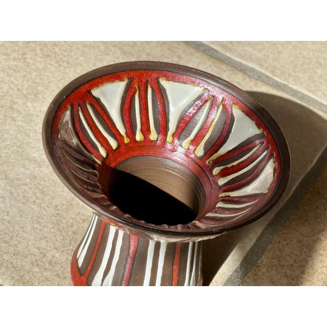 Studio Ceramic Vase by Heidi Kippenberg, Germany, 1980s For Sale - Image 9 of 16
