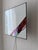 Architectural Stained Glass Wall Lamp with Textured Glass For Sale - Image 6 of 12