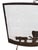 Antique Rustic Wrought Iron Fireplace Screen Silhouette Covered Wagon Ox Western For Sale - Image 18 of 18