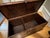 17th Century Hand Hewn Storage Box With Hand Hammered Iron Details For Sale - Image 14 of 15