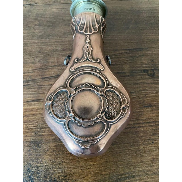 Antique Copper and Brass Bottle from Dixon, 1800s For Sale - Image 5 of 11