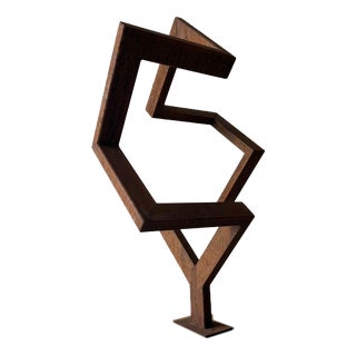 Geometric Abstraction in Steel, 1970s For Sale