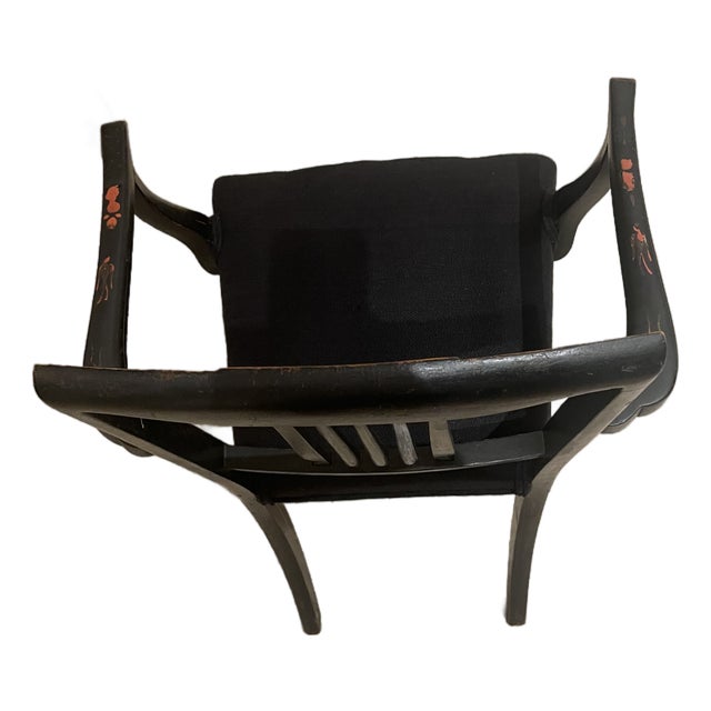 Antique Chinoiserie ArmChair in Excellent Condition For Sale