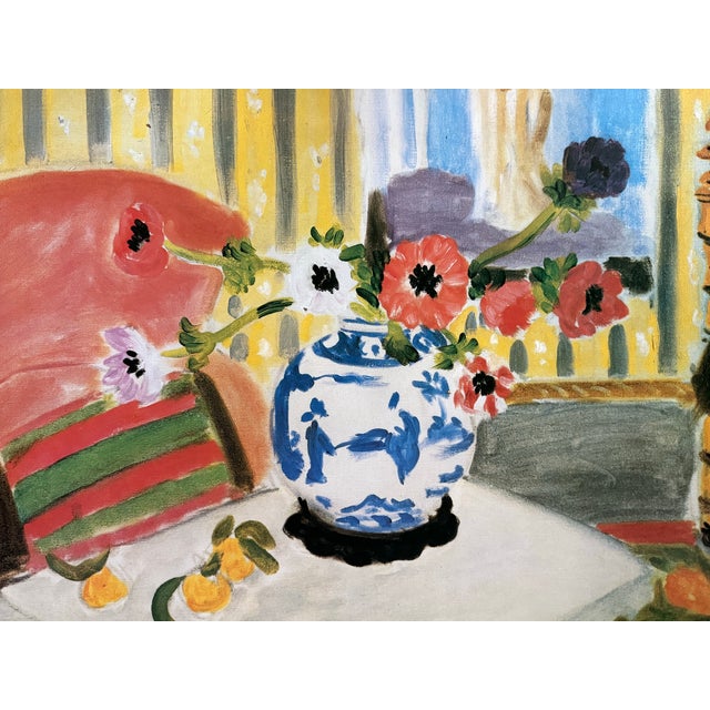 Rare Authentic Vintage 1990 Large Henri Matisse "Matisse in Morocco" Exhibition Poster — Unframed For Sale - Image 4 of 11