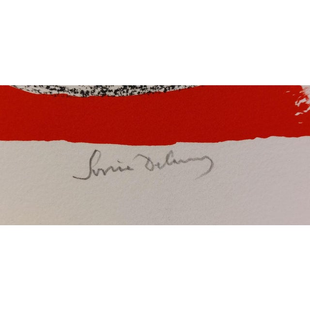 Sonia Delaunay, Night Flight, 1970, Lithograph For Sale - Image 7 of 8