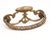 Victorian style drawer pulls made of brass with a patina finish. The original mounting nuts are not included. Good...