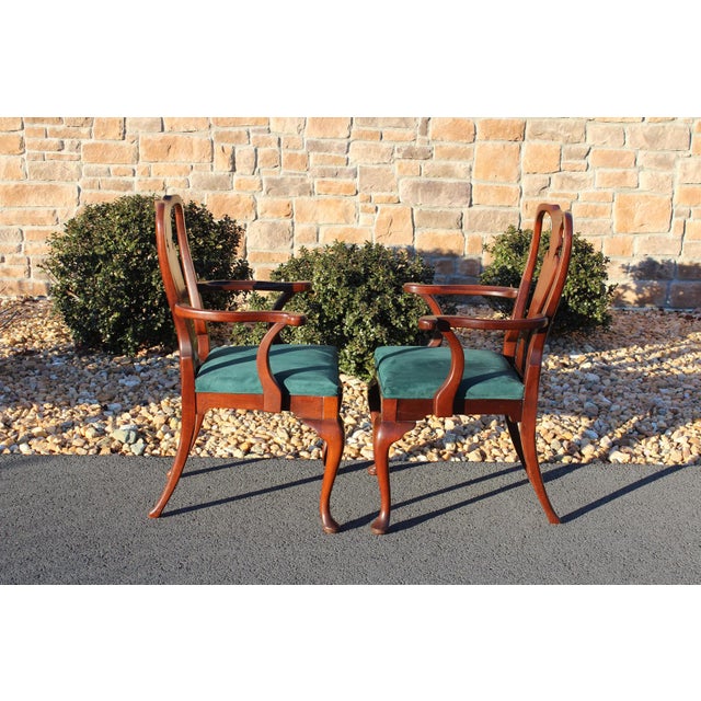 1960s Hickory Chair Mahogany Dining Room Chairs—Set of 6 For Sale - Image 5 of 18