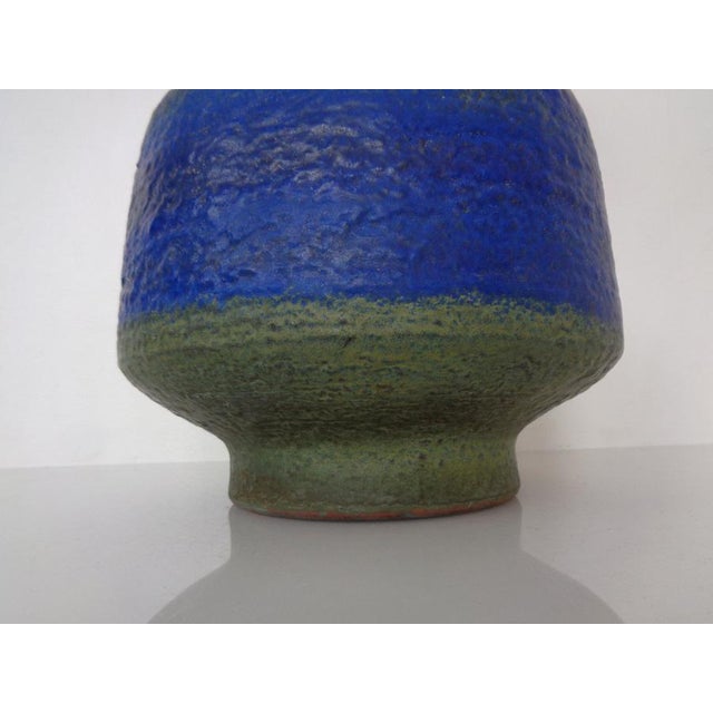 Large Majolika Ceramic 7317 Floor Vase by Fridegart Glatzle for Karlsruher Majolika, Germany, 1970s For Sale - Image 17 of 18